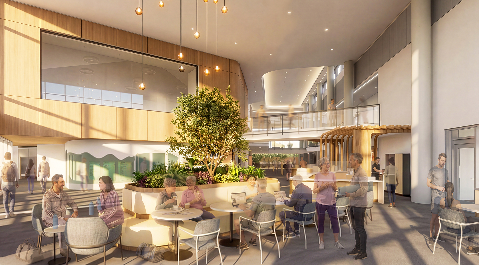 Concept art - Atrium at Reh-Fit