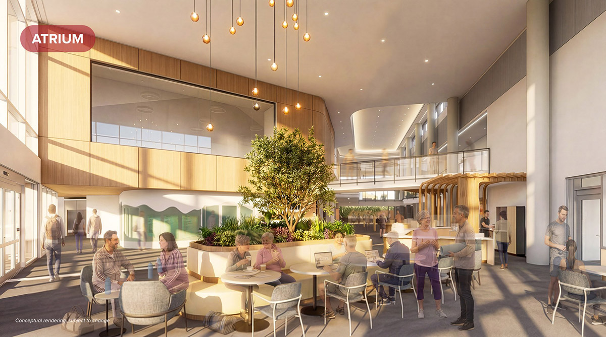 Architectural concept - Reh-Fit Atrium
